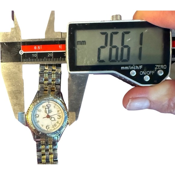 Wenger Swiss Military Quartz Watch 26.6mm Two-Tone Stainless Steel - Picture 8 of 8